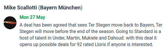 Ter Stegen Agrees Move to&nbsp;Bayern