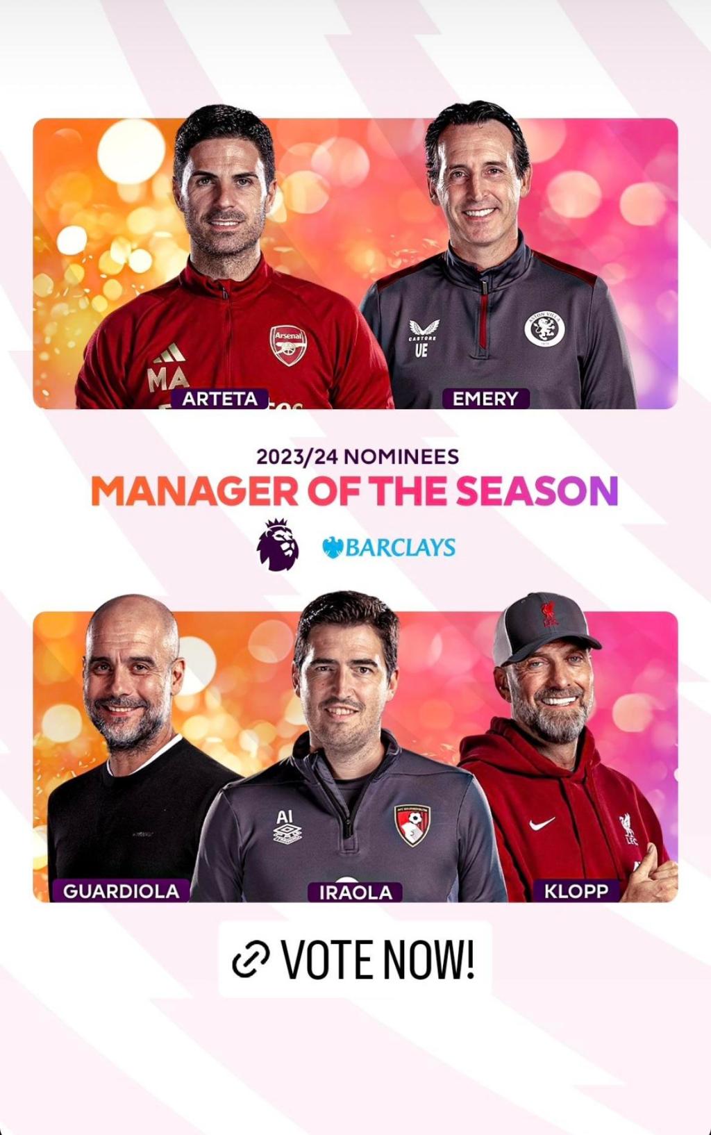 Manager of the Season&nbsp;Awards