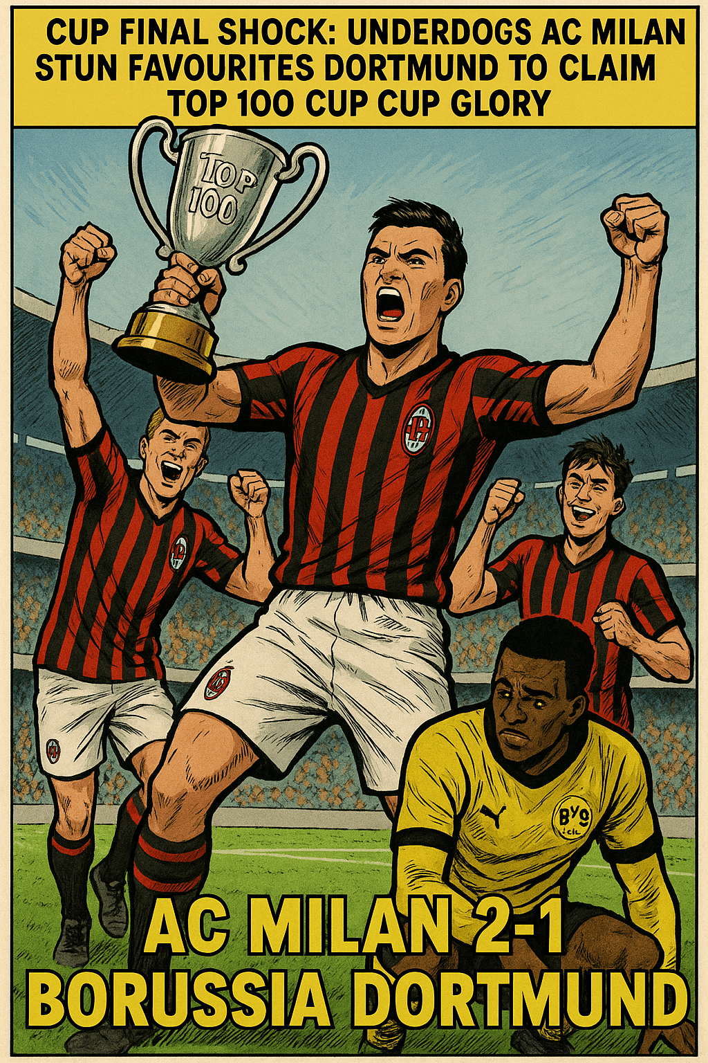 Underdogs Triumph: AC Milan Beat Dortmund in Cup&nbsp;Final